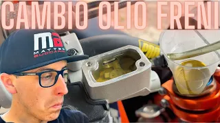 [TUTORIAL] ⚠️GLI ERRORI DA NON FARE ⚠️ CAMBIO OLIO FRENI E SPURGO MOTOCROSS