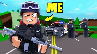 I JOINED The SWAT In Brookhaven.. (Brookhaven RP)