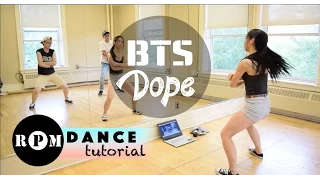 BTS "Dope" Dance Tutorial (Choruses)