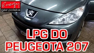 Montaż LPG Peugeot 207 z 1.4 95KM 2009r w Energy Gaz Polska na gaz BRC Sequent 32!