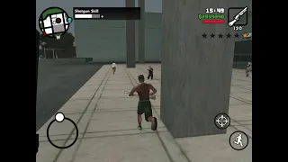 Reaching hitman skill on combat shotgun on GTA SA