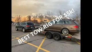 Towing with V8 VW Touareg