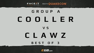 Cooller vs Clawz - GROUP A (Road to Quakecon 2015)