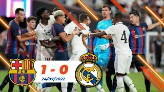 EL CLASICO 2022 || [1-0] Barcelona Vs Real Madrid All goals & Highlights || 24/07/2022