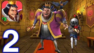 Angry King: Scary Pranks - Gameplay Walkthrough Part 1 - Tutorial Levels 2(Android /iOS)
