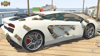 25 Sticky Bombs on Car GTA V