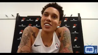 Brittney Griner postgame: Phoenix Mercury lose to Seattle 97-74 | June 24