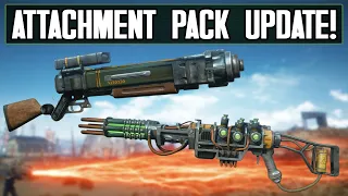 New Laser & Plasma Parts! - Attachment Pack Update (Fallout 4 Mod)