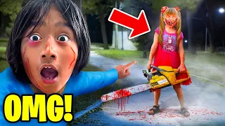 YouTubers Who Found KIDS DIANA SHOW.EXE in Real Life! (Ryan's World)