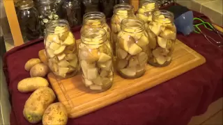 How To Can Potatoes. Step by Step.