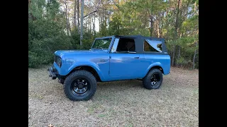 1966 Scout 800 LS swapped