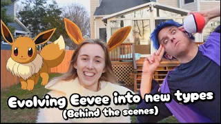 Evolving Eevee into new types (Behind the scenes)