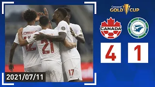 HIGHLIGHTS: #CANMNT 4:1 Martinique