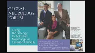 Global Neurology Forum: "Using Technology to Address Neurological Disease Globally"
