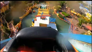 Onride: 'Dudley do-right's ripsaw falls' 💦 4K/POV 2022 - Island of adventure