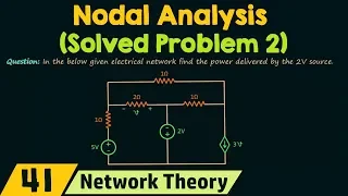 Nodal Analysis (Solved Problem 2)