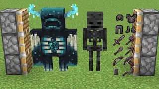 warden + wither skeleton + all netherite armor = ???