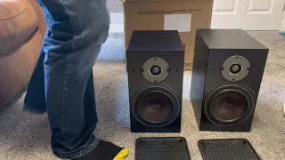 Amazing Dali Oberon 3 unboxing and sound test on Denon DRA 100 flac music  4k hdr see decription