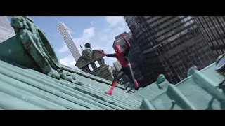 Spider Man  Far From Home 2019 - Don't Text and Swing! Scene