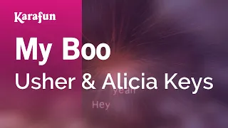 My Boo - Usher & Alicia Keys | Karaoke Version | KaraFun