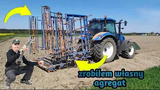 Agregat uprawowy własnej produkcji | ZRÓB TO SAM !!! | New Holland & hm... szukamy nazwy !?[vlog#79]