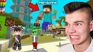 HEROBRINE WRÓCIŁ NA WOJANOWICE w Minecraft! (to koniec)