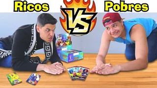 RICOS VS POBRES BATENDO BAFO COM CARTAS DA COPA #40 (RICO RAPELOU NO TAPÃO)