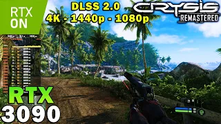 Crysis Remastered v2.1 | DLSS 2.0 | RTX 3090 | Ryzen 7 5800X | 4K - 1440p - 1080p | Max Settings