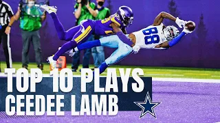 CeeDee Lamb Top 10 Plays From Dallas Cowboys 2020 Season