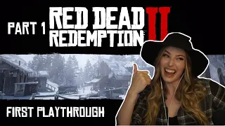 A Totally Serious Start to Red Dead Redemption 2 - First Playthrough [Part 1]