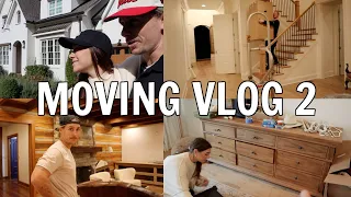 MOVING VLOG 2: Our Feelings and Saying Goodbye! First Night at the Cabin | Julia & Hunter Havens