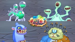 Wave 2 - Ethereal Workshop - All Monster Sounds & Animations  - Egg - ~ My Singing Monster