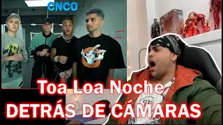 reacción CNCO - Toa Loa Noche Official BTS Video