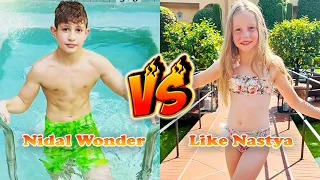 Nidal Wonder VS Like Nastya Transformation 👑 From Baby To 2024