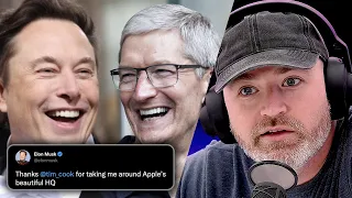 Elon Musk Meets With Tim Cook