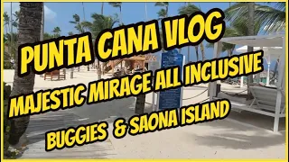 |PUNTA CANA VLOG| Majestic Mirage All Include 🇩🇴🌞🌴 Part 1