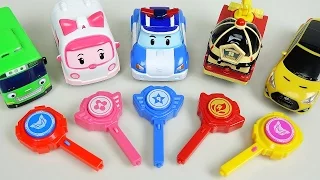 Robocar Poli car toys key cars Tobot CarBot Tayo bus play