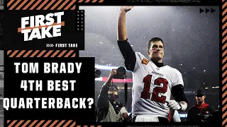 Chris "Mad Dog" Russo does not agree with Tom Brady's #4 QB ranking 😬 | First Take