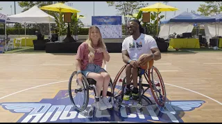 TRYING WHEELCHAIR BASKETBALL AT ANGEL CITY SPORT