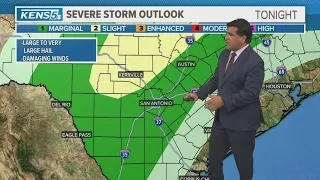 Chance of rain and storms comes this weekend