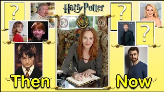 Harry potter cast (Actors) then and now  2024 ( real name and age)