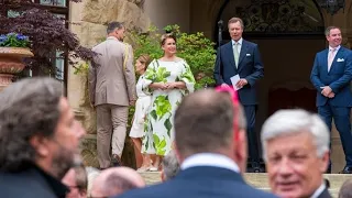 Luxembourg royals host first garden party in summer! #grandducal #royalfamily #royals #royalty
