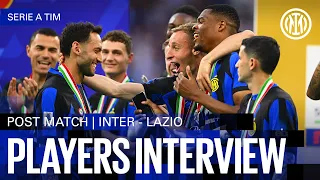 CALHANOGLU AND DARMIAN | INTER 1-1 LAZIO | PLAYERS INTERVIEW 🎙️⚫🔵🏆