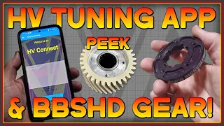 Our BBSHD upgrade kit keeps getting better! HV PEEK gear, HV Connect App & Sprocket Adapters!