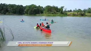 Girls Scouts of North East Texas offering summer employment at Camp Gambill