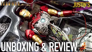 Hot Toys Iron Man MK3 Construction Version Diorama Unboxing & Review