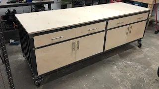 Metal and Plywood Workbench Build