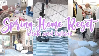 Spring Home Reset / Indoor and Outdoor Spring Cleaning Motivation / Spring Clean with me 2023