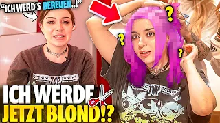 Komische Frau trifft irrationale Entscheidungen über ihre Haare (Friseur Vlog oder so)