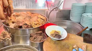 深水埗 超抵食【足料牛雜麵】靚靚崩沙腩/牛肚/牛肺⋯HK super affordable Beef Offal Noodles~Beef Brisket/Beef Tripe/Beef Lung⋯